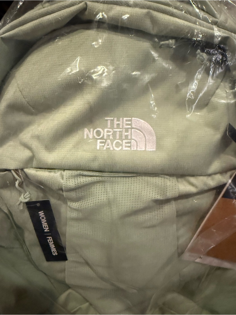 NWT The North Face Recon Women’s Laptop Backpack Misty Sage Dark Heather - Picture 3 of 5